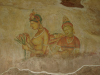 Die berhmten Wolkenmdchen von Sigiriya   (59/127)